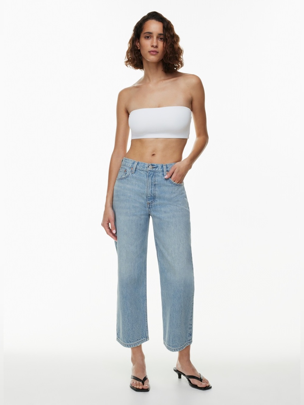 Aritzia Denim Forum The '90s Iggy Lo-Rise Cropped Jean